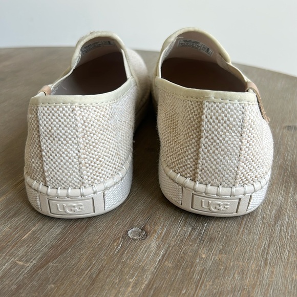 UGG Luciah Natural Slip On Shoes Sneaker Women size 6 - Picture 4 of 14